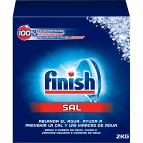 FINISH calgonit sal para lavavajillas maleta 2 kg